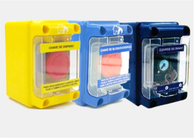 Botoeira Acionamento e Bloqueio - Ip65/Ip66